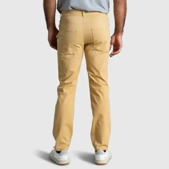 UNITED by Blue NWT Impact Collection Men's Chino Khaki 5 Pocket Pant Curry 36 - Picture 9 of 9